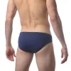 Parke & Ronen Navy Solid Meridian Swim Bikini sold by Underwear Expert