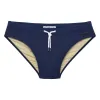 Parke & Ronen Navy Solid Meridian Swim Bikini sold by Underwear Expert