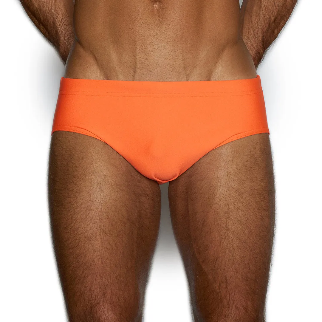 C-IN2 Poolside Swim Brief Carrot Orange sold by Underwear Expert