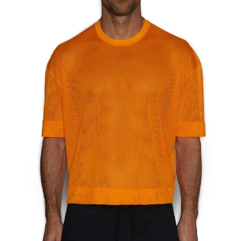 C-IN2 Scrimmage Oversized Crop Top Oakley Orange sold by Underwear Expert