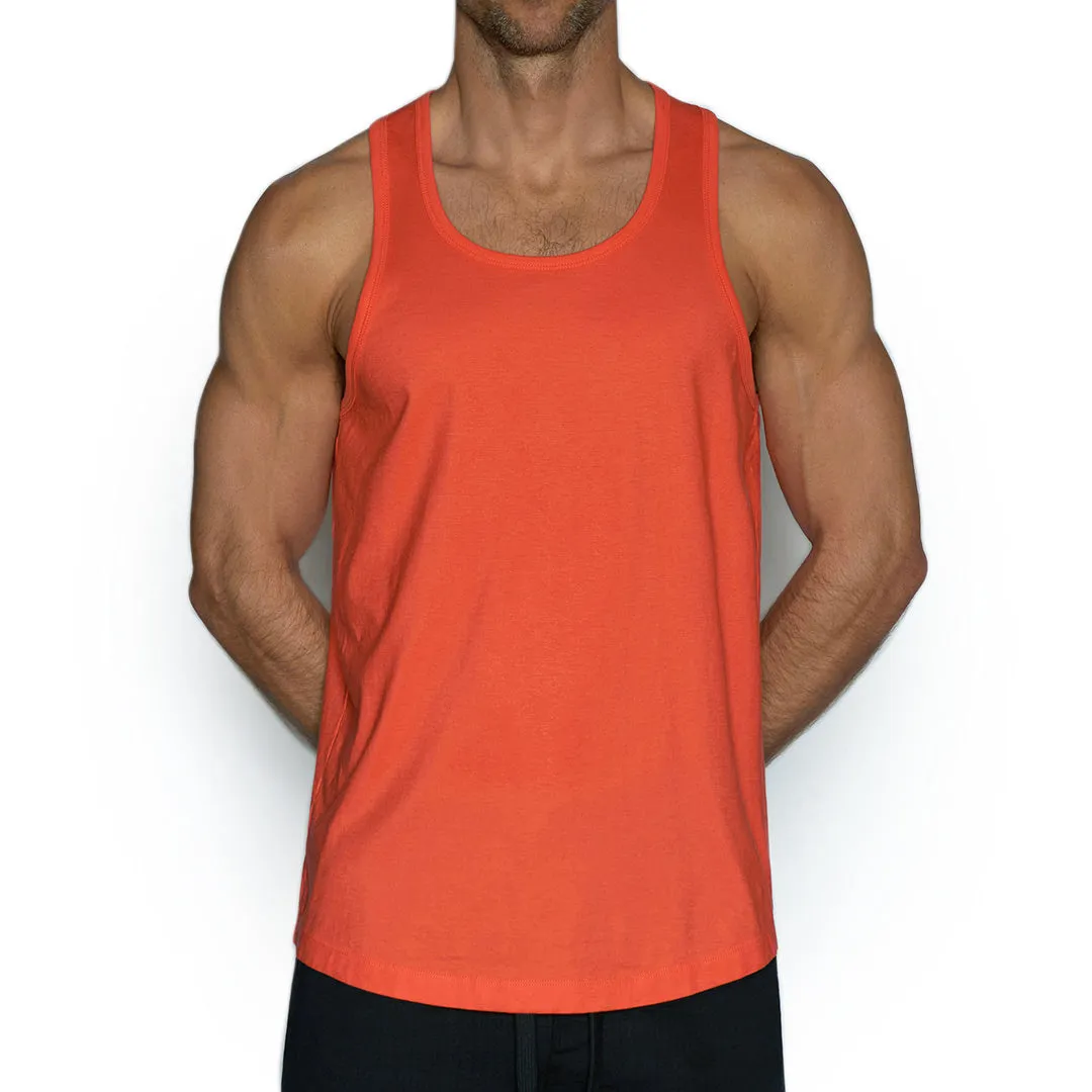C-IN2 Perfect Pima Relaxed Tank Rylee Red sold by Underwear Expert