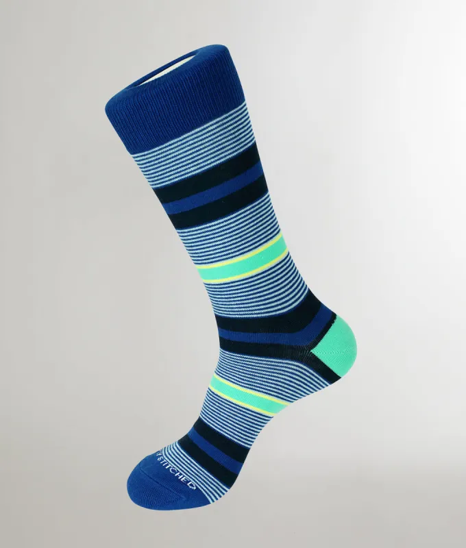 Unsimply Stitched Umpire Stripe Sock sold by Underwear Expert