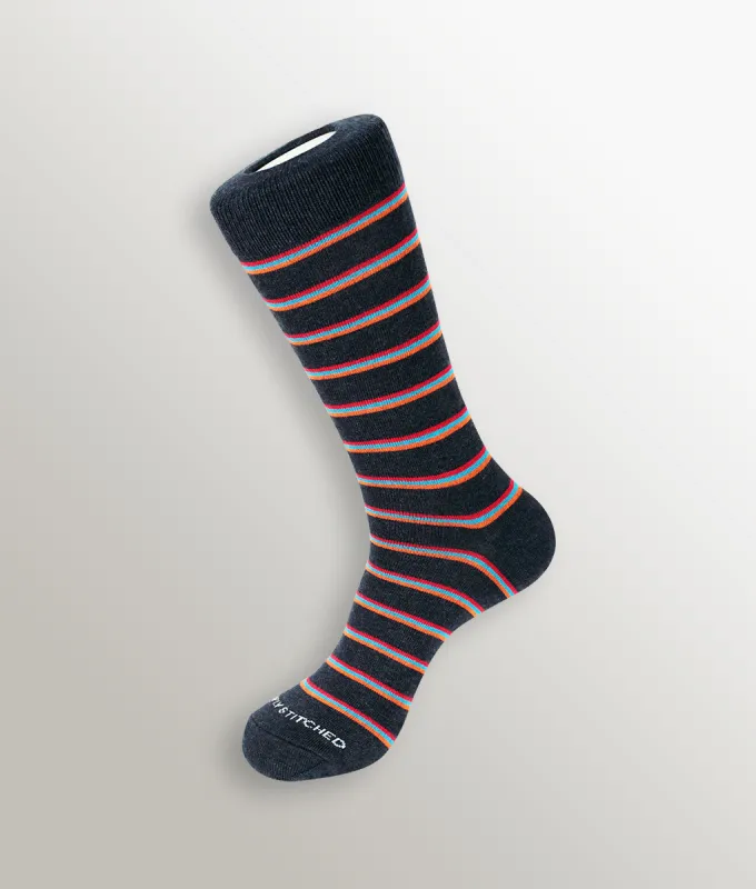 Unsimply Stitched Stripe Sock sold by Underwear Expert