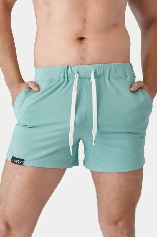 Awry Cloud Shorts Teal sold by Underwear Expert