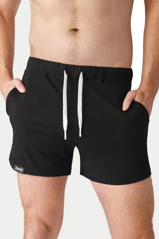 Awry Cloud Shorts - Black sold by Underwear Expert
