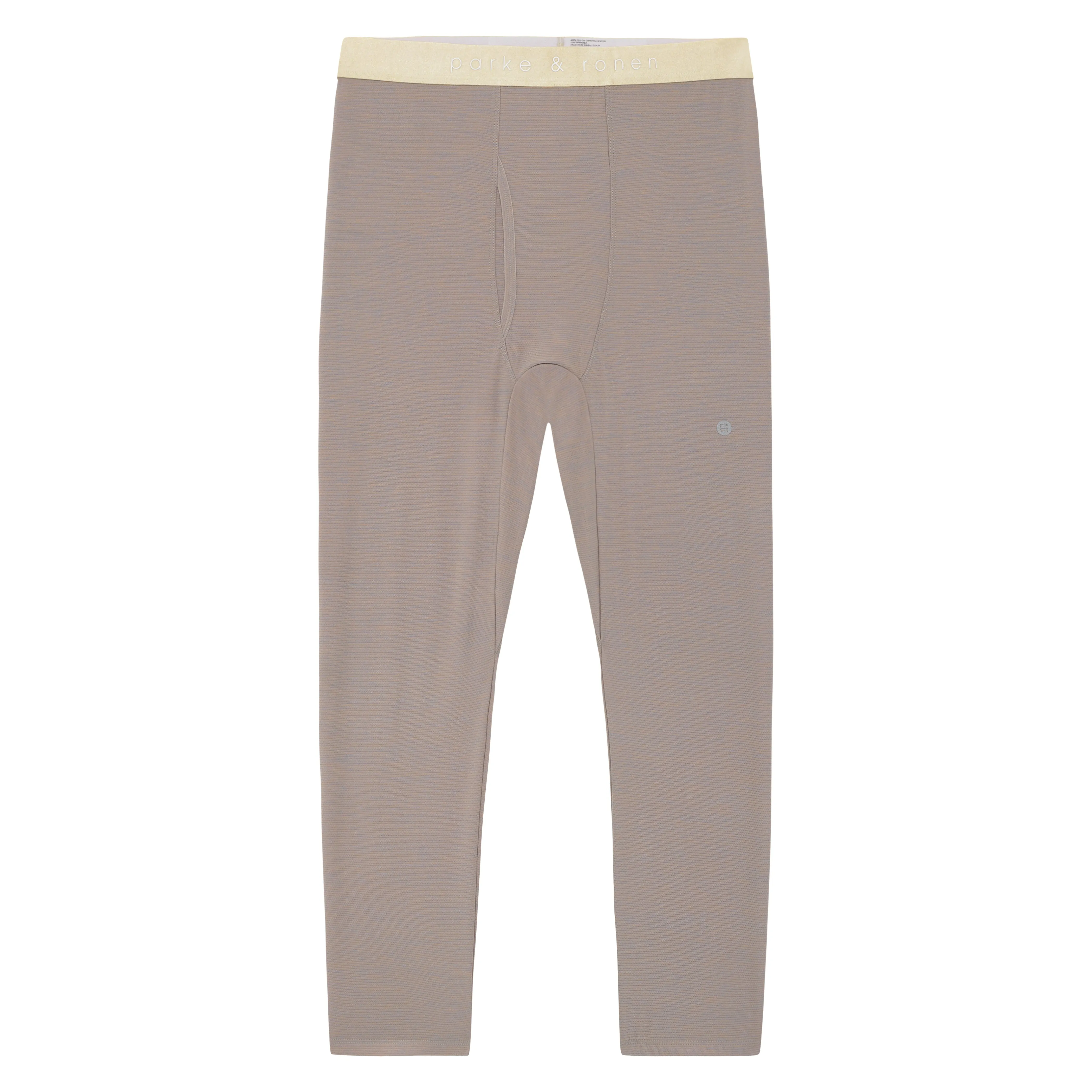 Parke & Ronen Actionwear Oyster Beige Mako Nylon Legging sold by Underwear Expert product image thumbnail 2