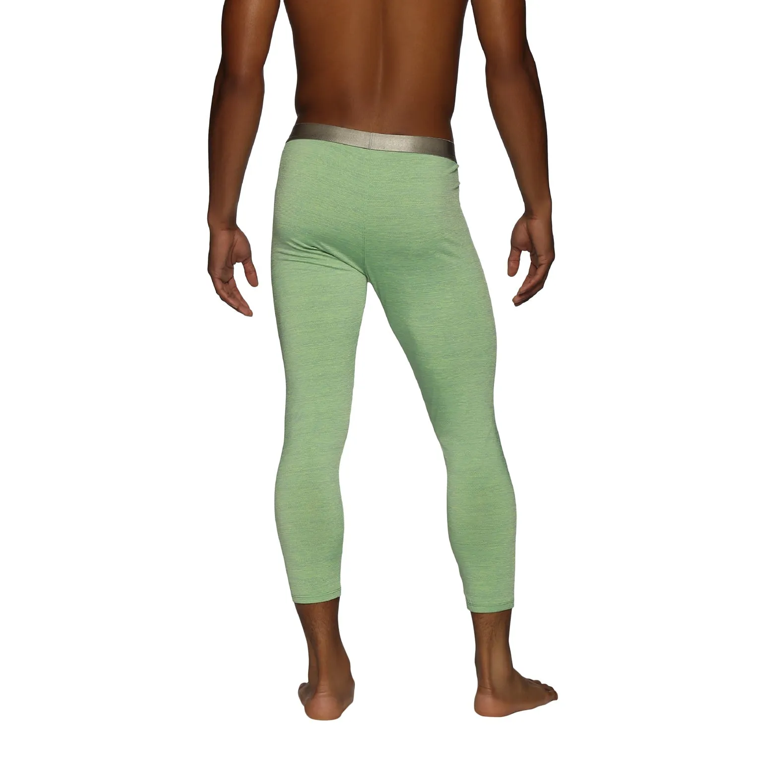 Parke & Ronen Actionwear Lemon Lime Mako Nylon Legging sold by Underwear Expert product image thumbnail 5