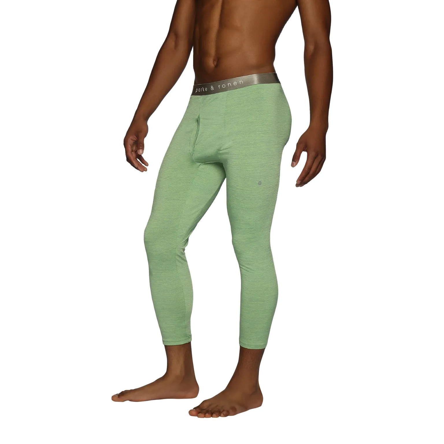 Parke & Ronen Actionwear Lemon Lime Mako Nylon Legging sold by Underwear Expert product image thumbnail 4