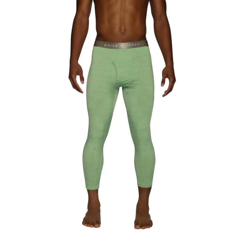 Parke & Ronen Actionwear Lemon Lime Mako Nylon Legging sold by Underwear Expert