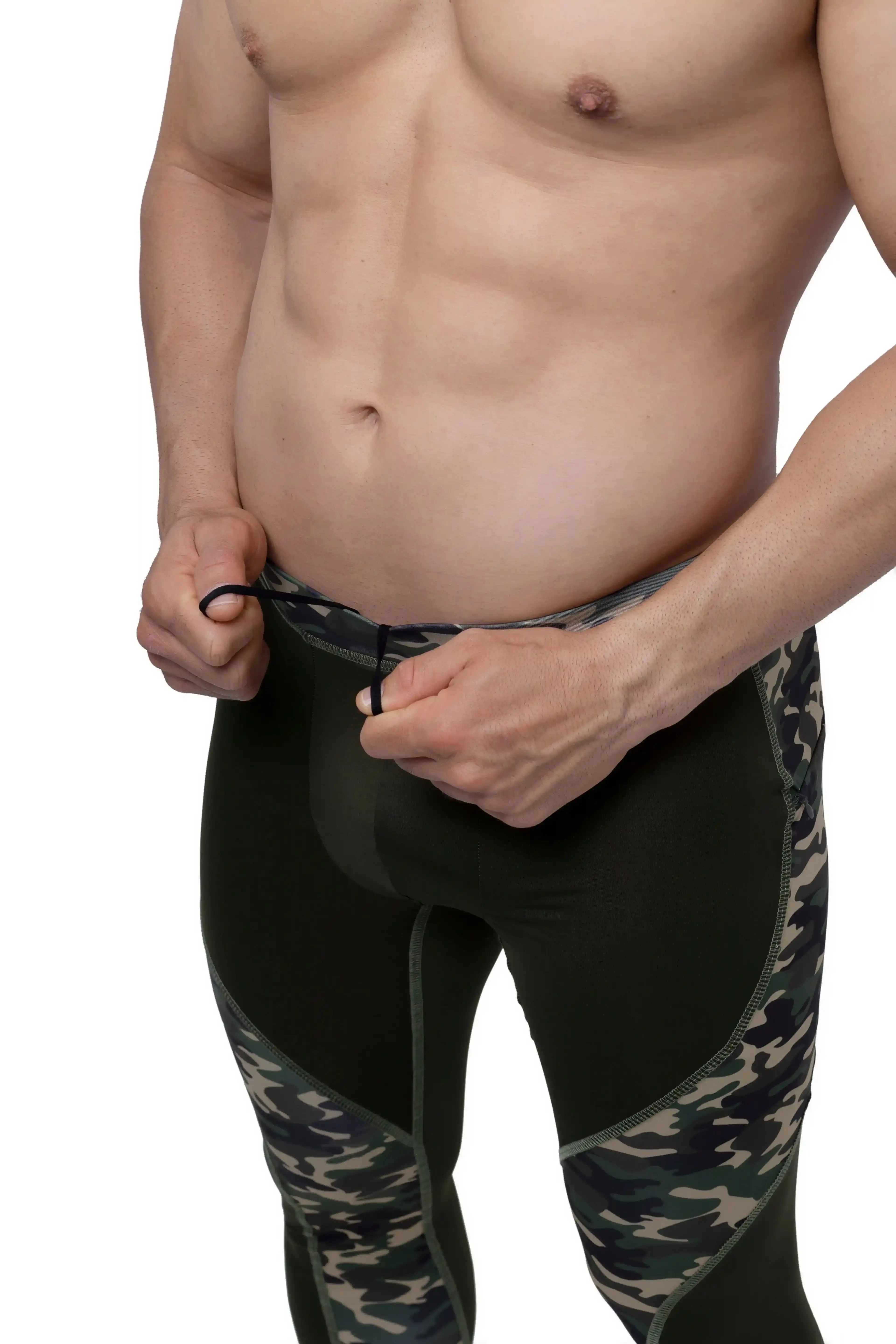 Matador Meggings Reverse Green Camo Meggings sold by Underwear Expert product image thumbnail 5