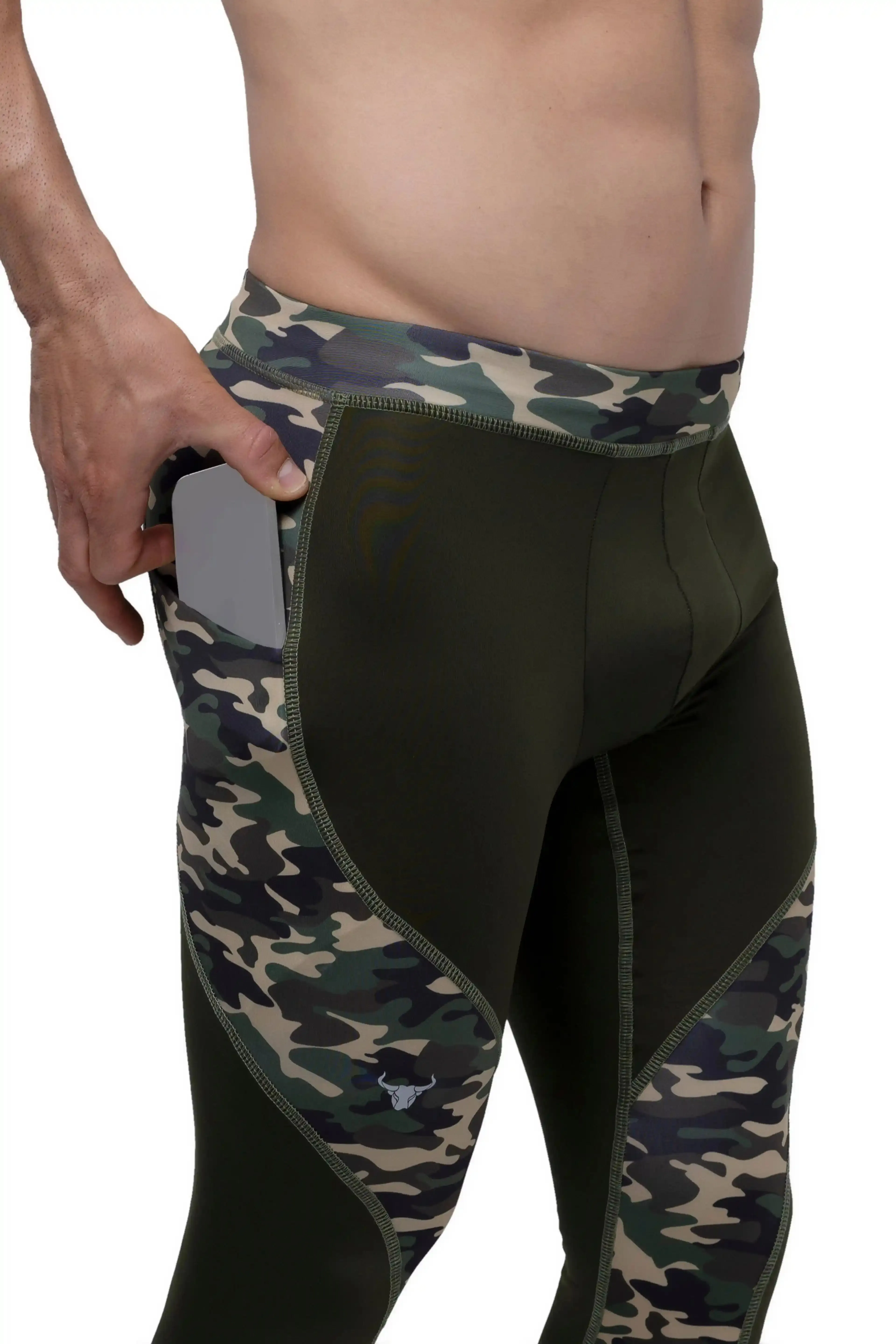 Matador Meggings Reverse Green Camo Meggings sold by Underwear Expert product image thumbnail 2