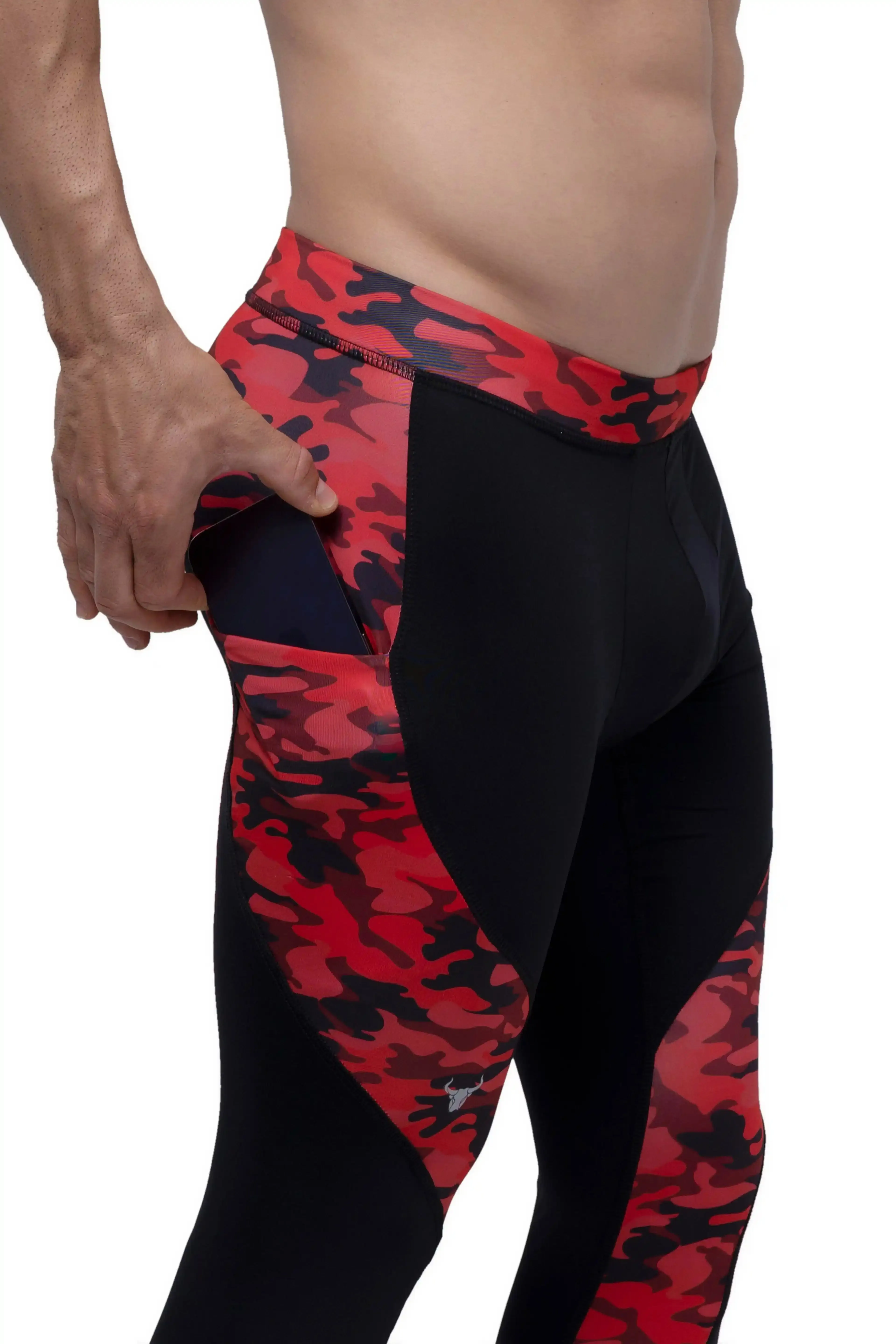 Matador Meggings Reverse Red Camo Meggings sold by Underwear Expert product image thumbnail 2