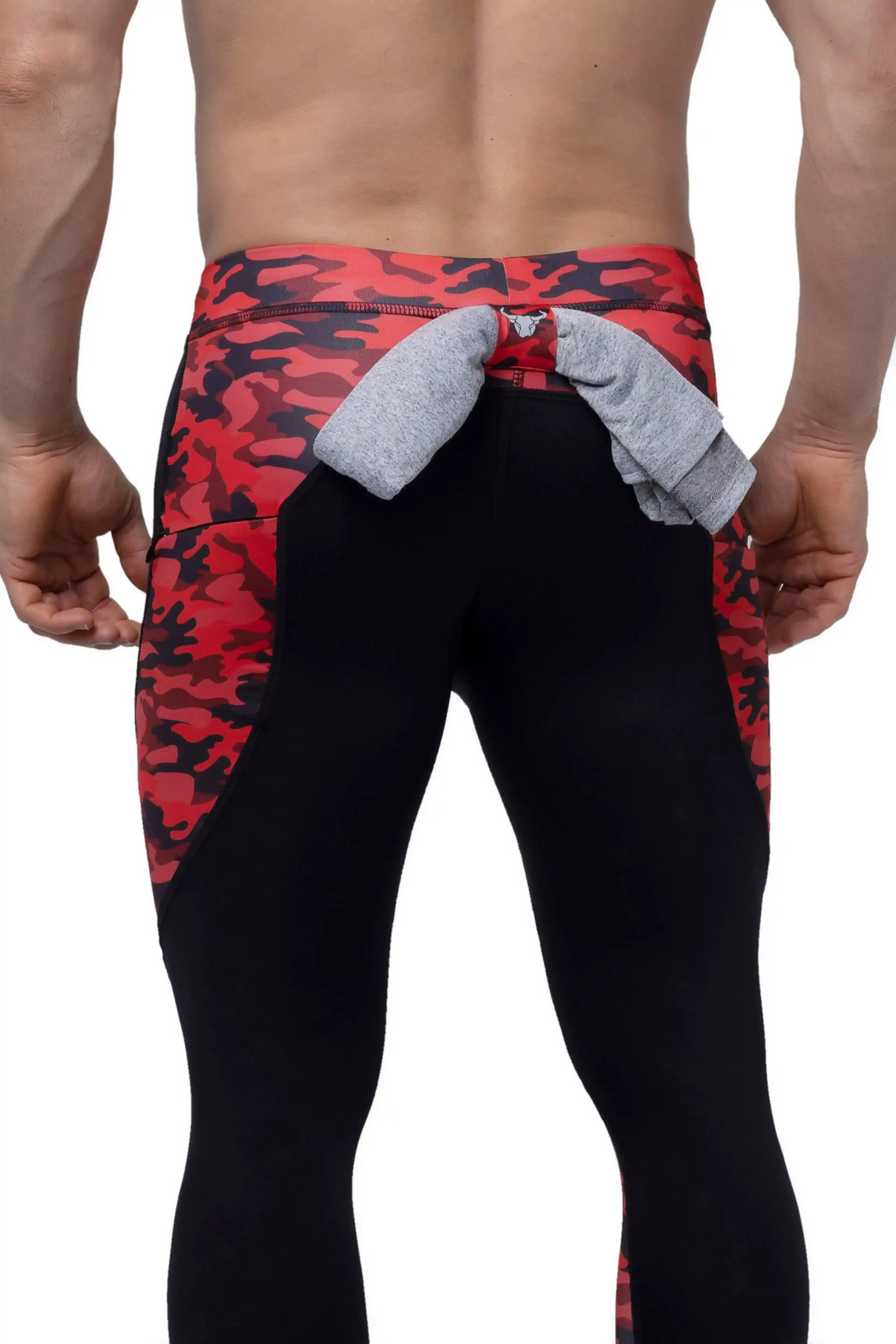 Matador Meggings Reverse Red Camo Meggings sold by Underwear Expert product image thumbnail 3