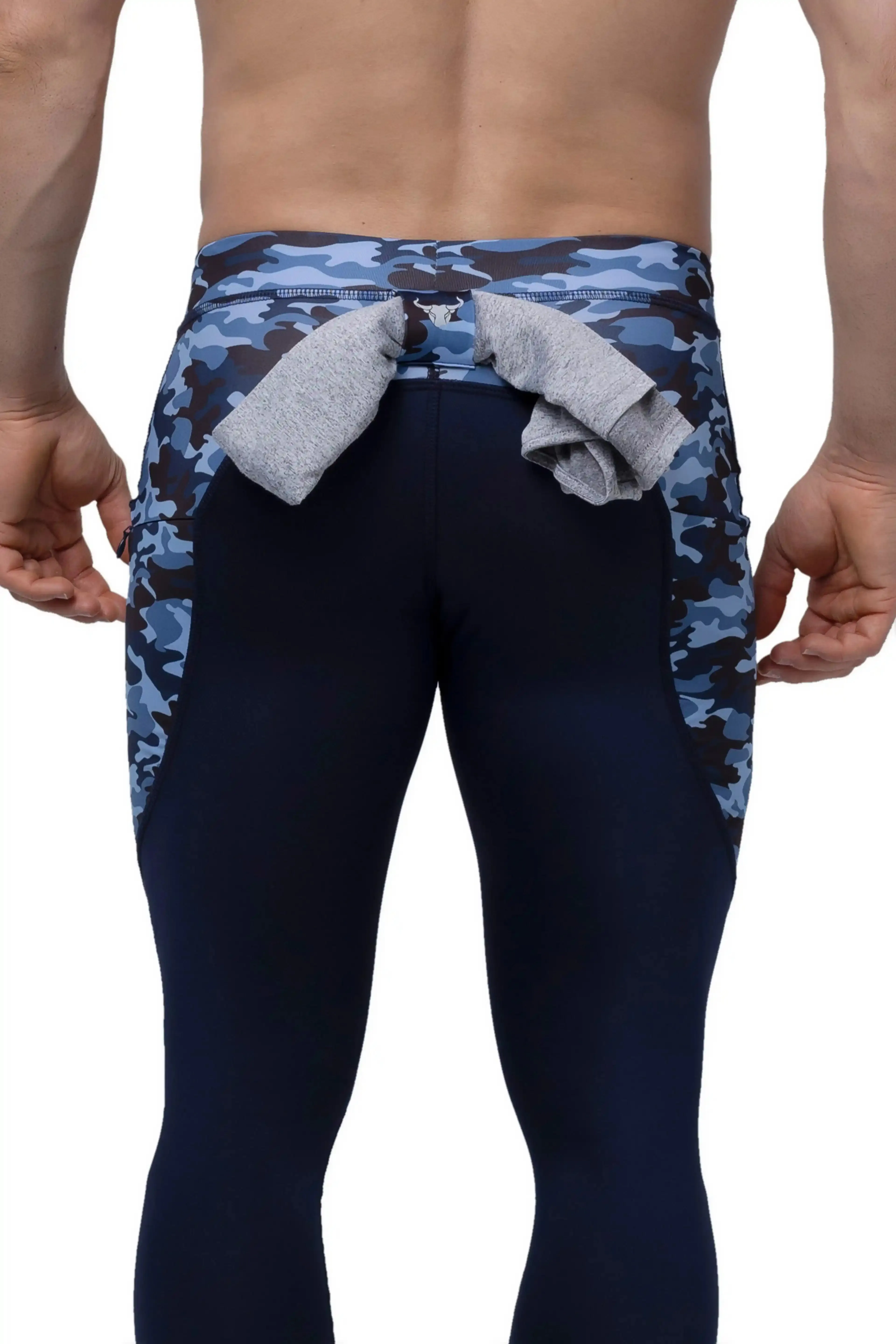 Matador Meggings Reverse Blue Camo Meggings sold by Underwear Expert product image thumbnail 3