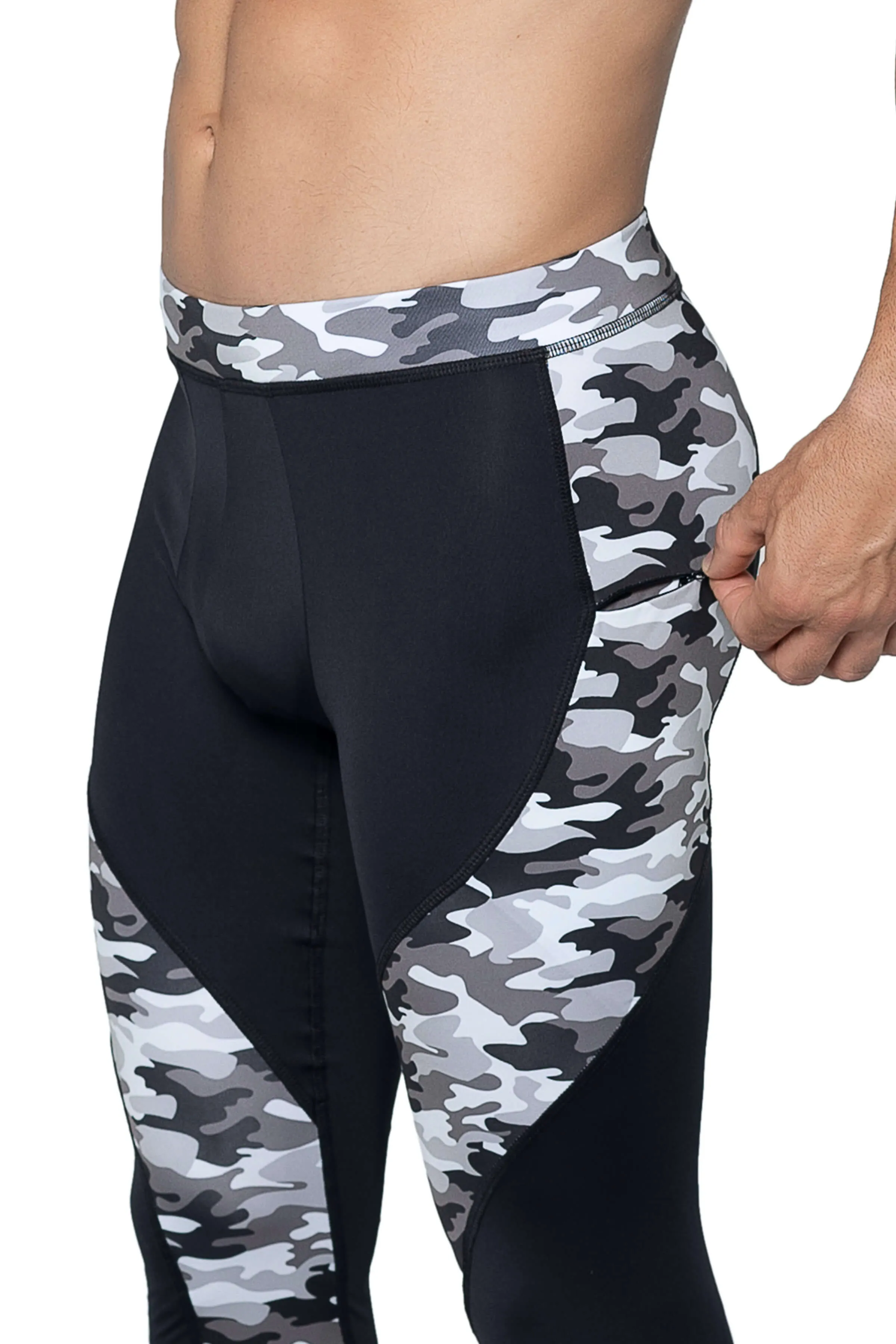 Matador Meggings Reverse Gray Camo Meggings sold by Underwear Expert product image thumbnail 4