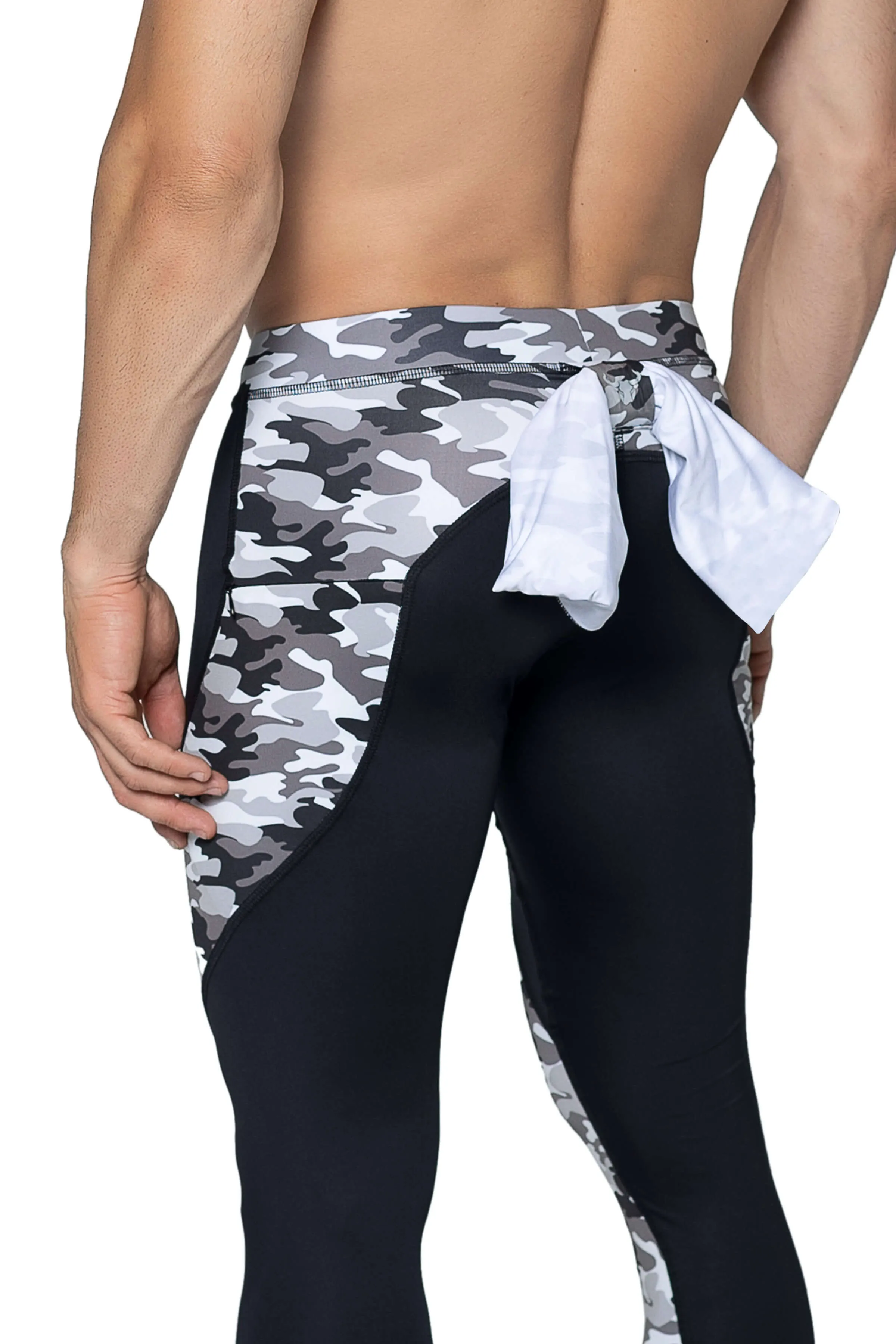 Matador Meggings Reverse Gray Camo Meggings sold by Underwear Expert product image thumbnail 3