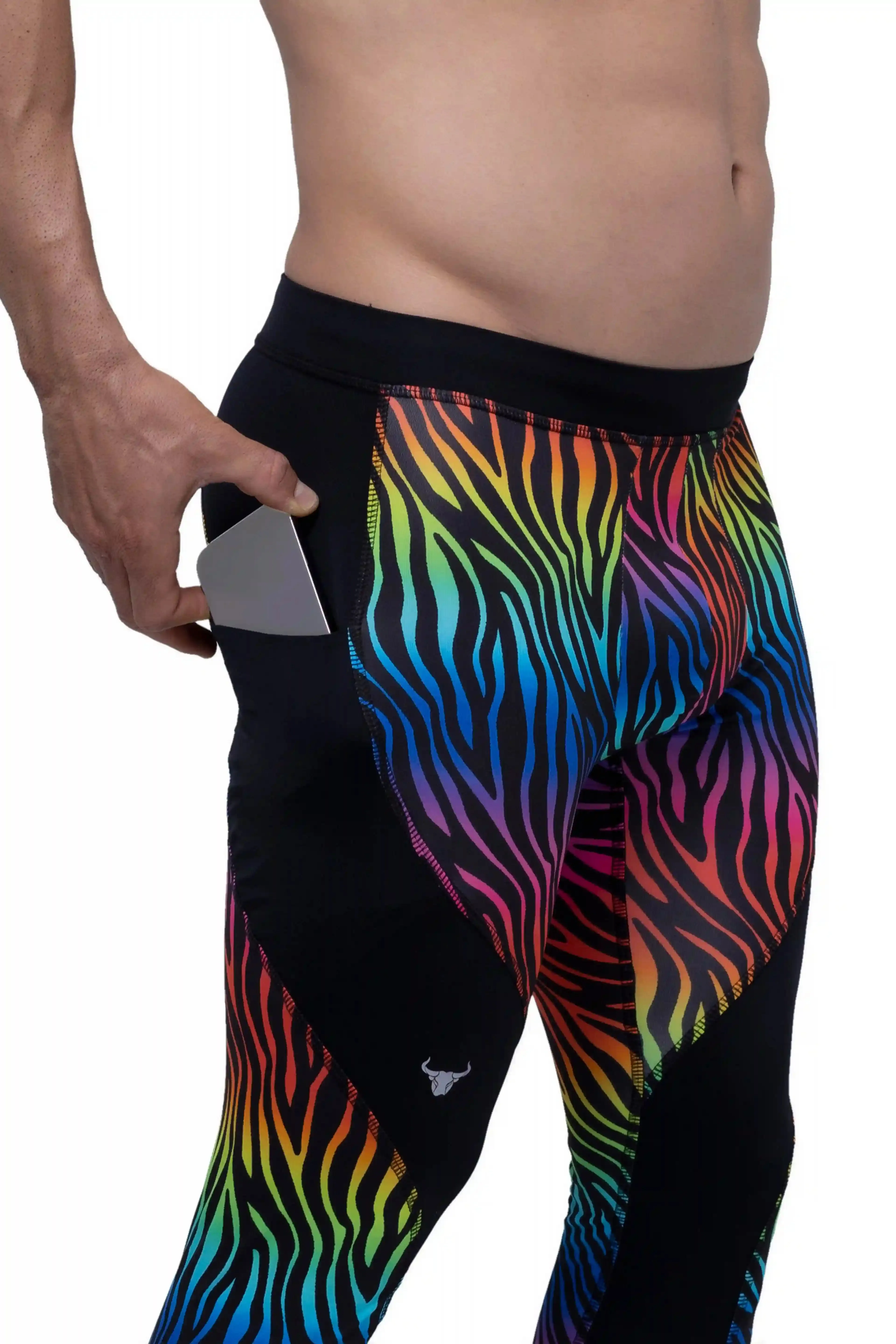 Matador Meggings Pride Rainbow Tiger Meggings sold by Underwear Expert product image thumbnail 2