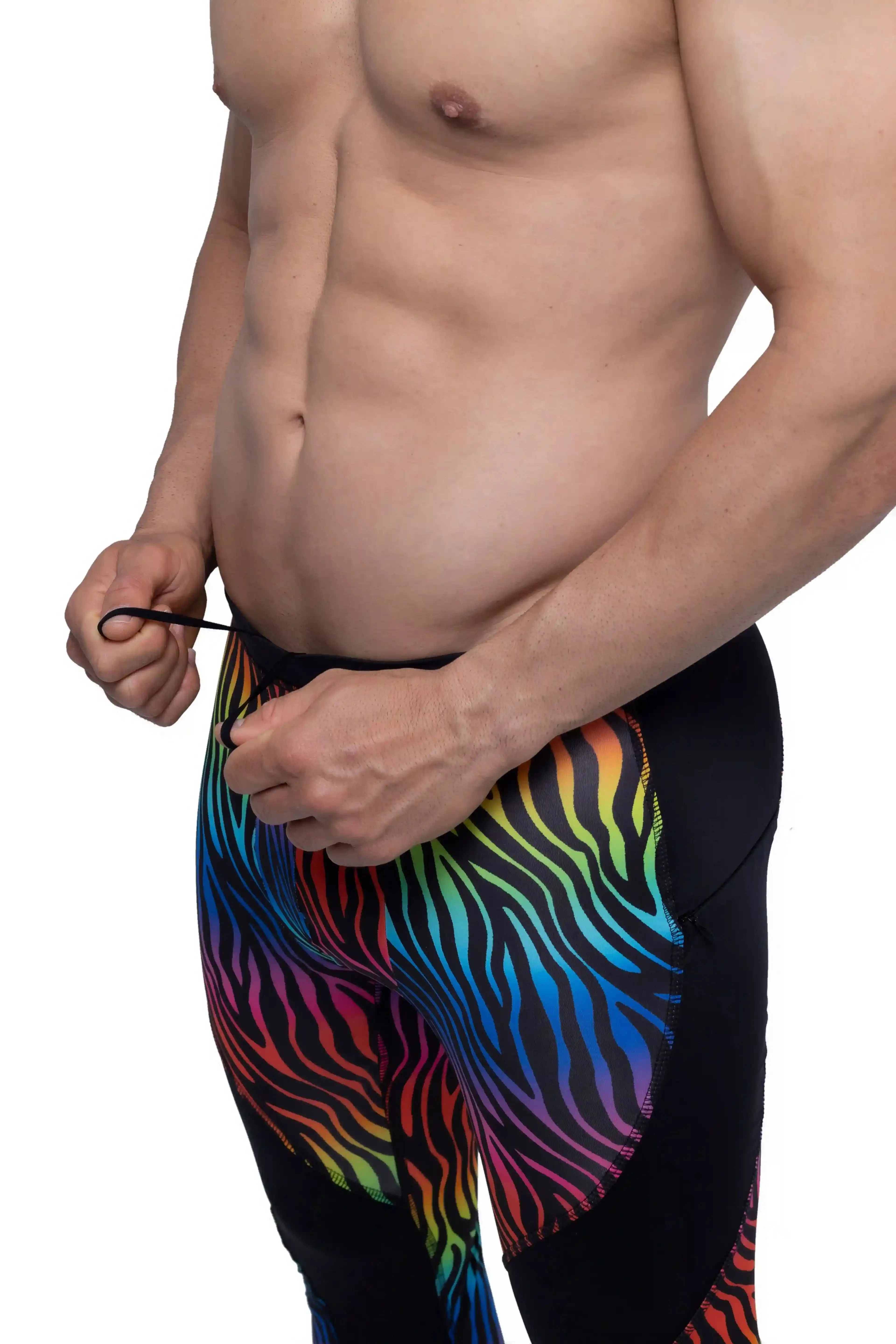 Matador Meggings Pride Rainbow Tiger Meggings sold by Underwear Expert product image thumbnail 5