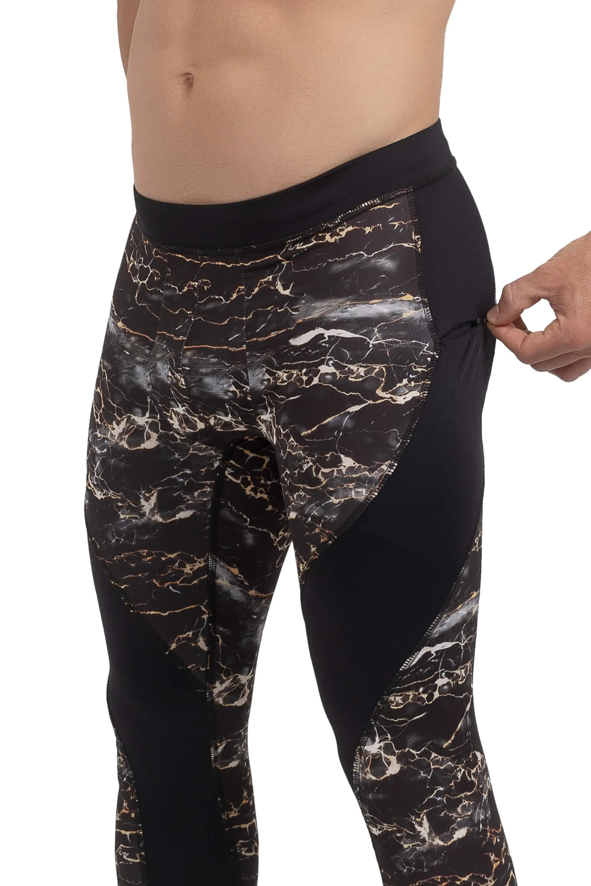 Matador Meggings Black Marble Meggings sold by Underwear Expert product image thumbnail 4