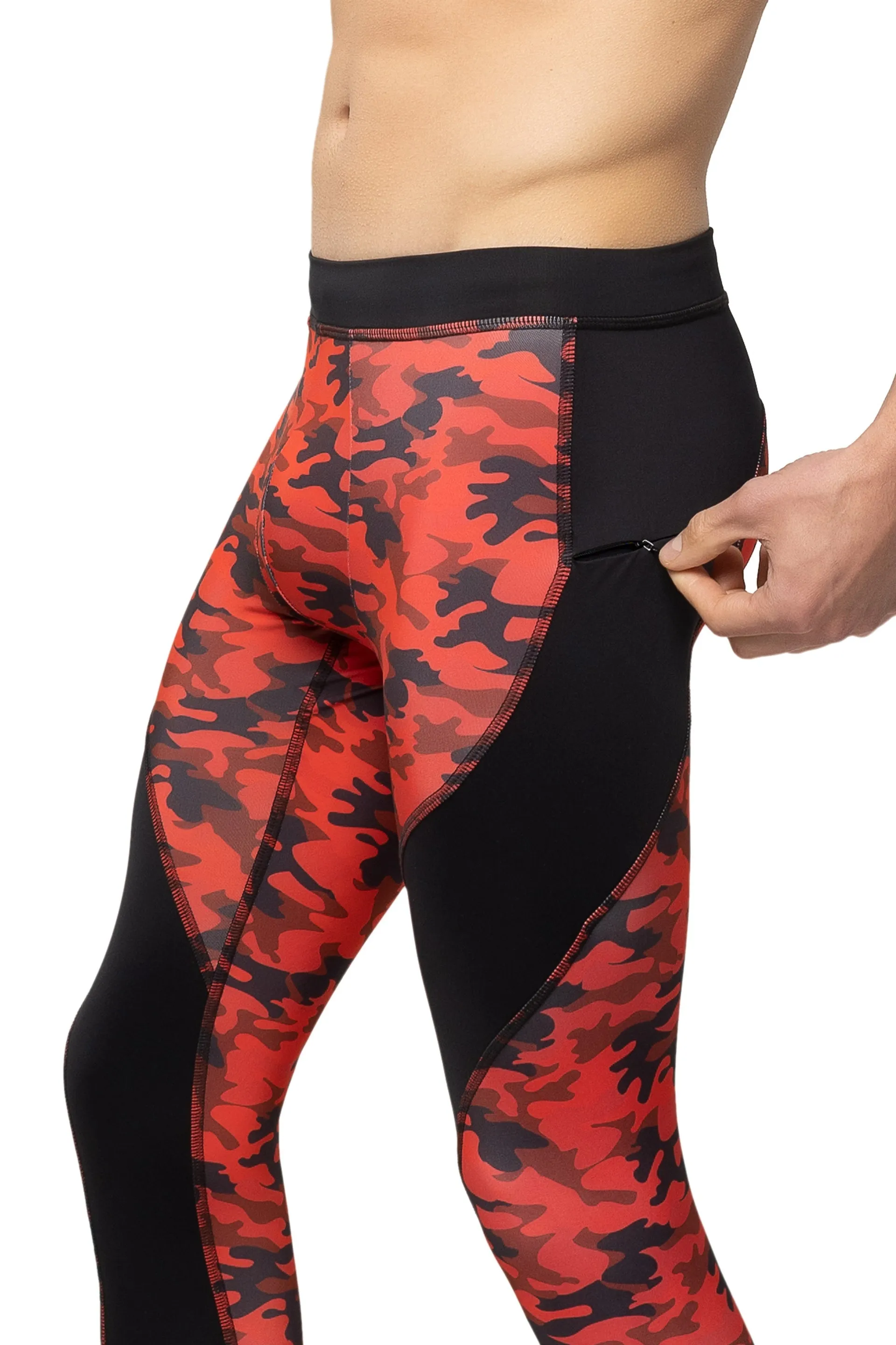 Matador Meggings Red Camo Meggings sold by Underwear Expert product image thumbnail 4