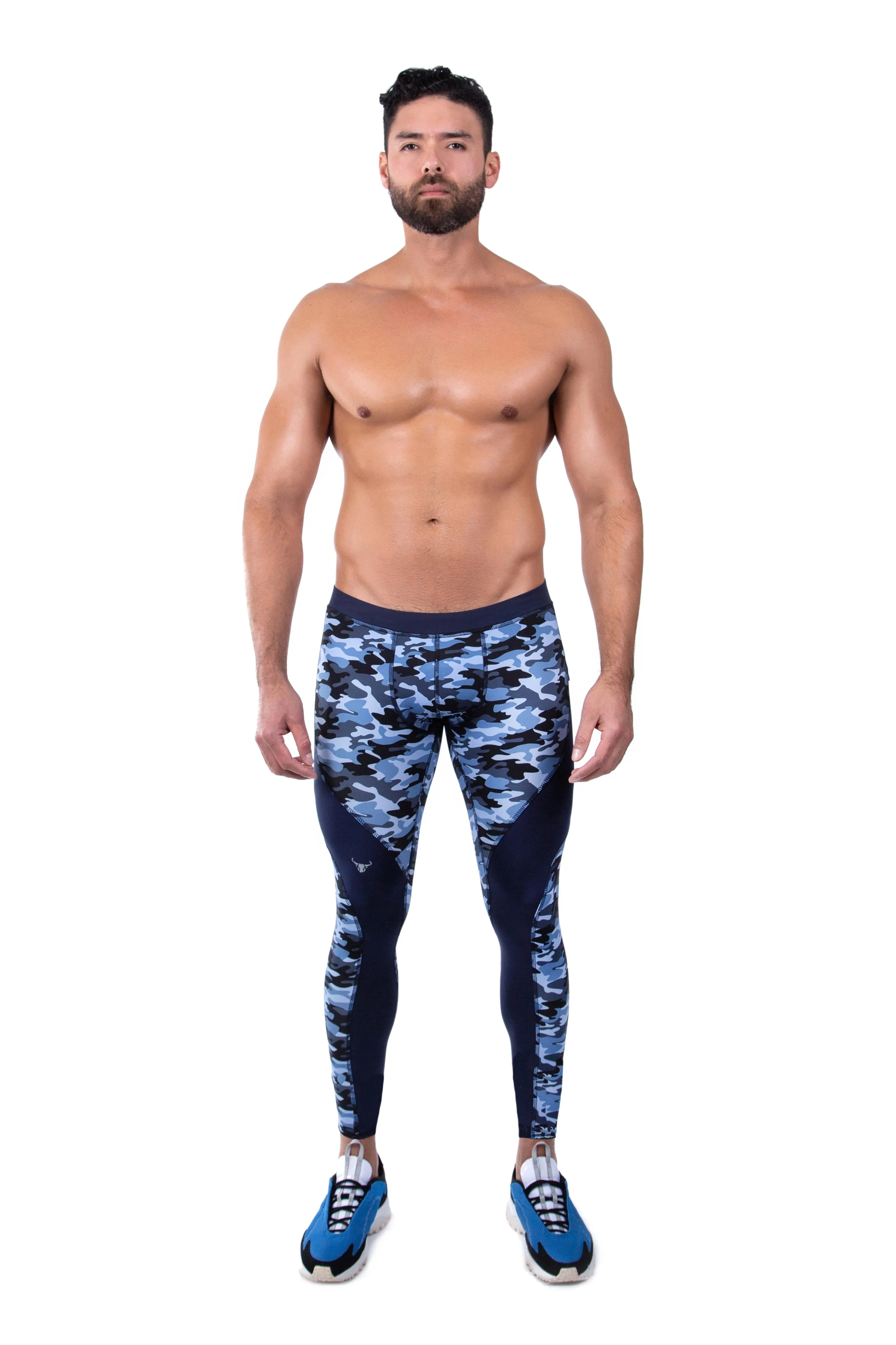 Matador Meggings Blue Camo Meggings sold by Underwear Expert product image thumbnail 5