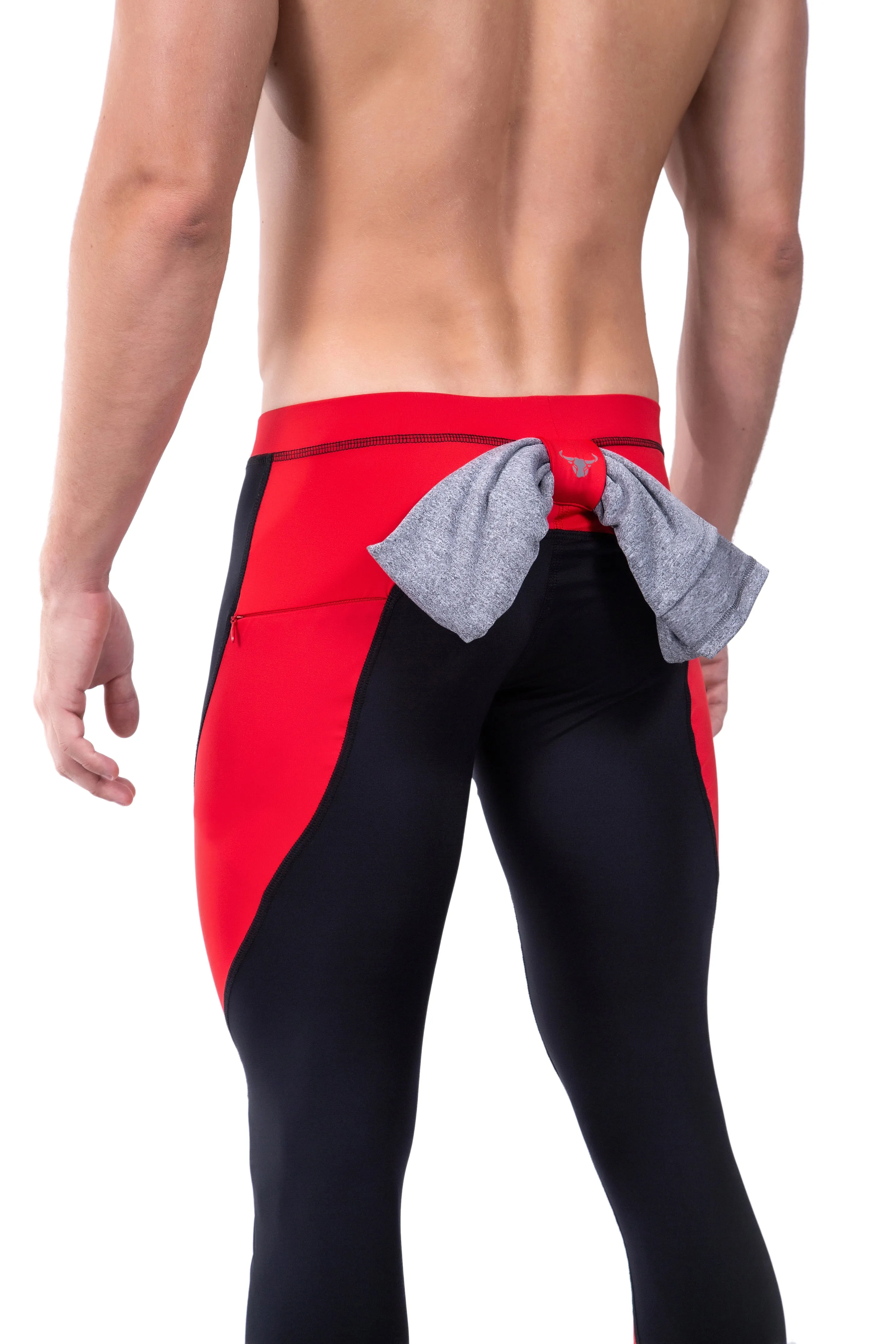 Matador Meggings Black/Red Meggings sold by Underwear Expert product image thumbnail 3