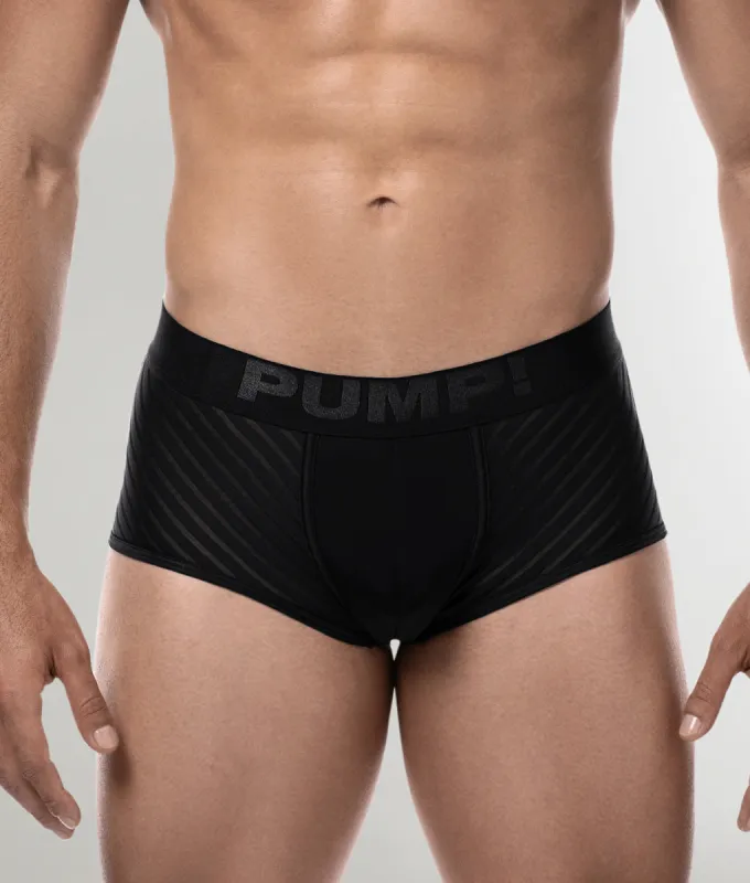 PUMP! Whisper Trunk Black sold by Underwear Expert
