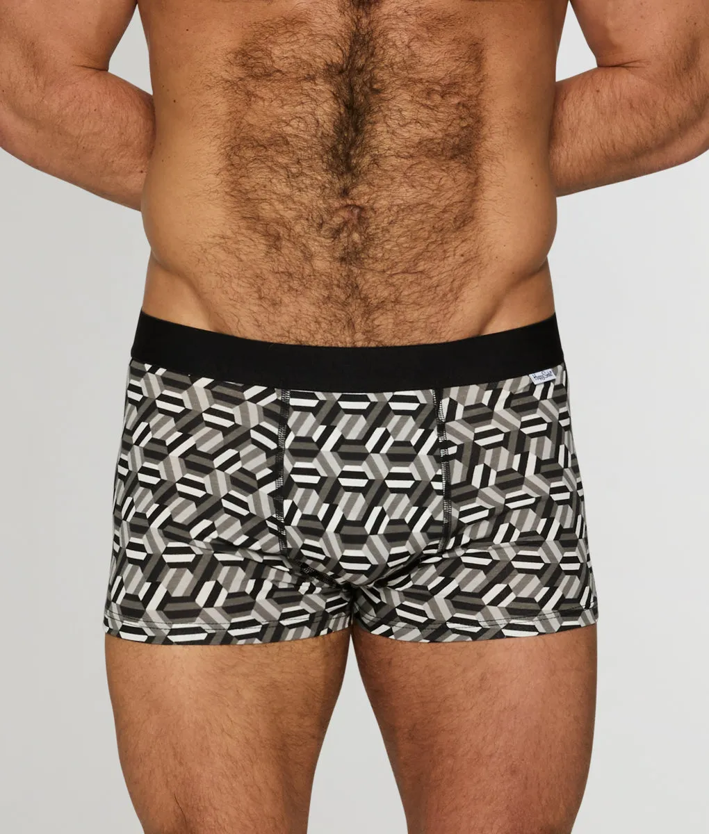 Happy Socks Hexagon Trunk sold by Underwear Expert