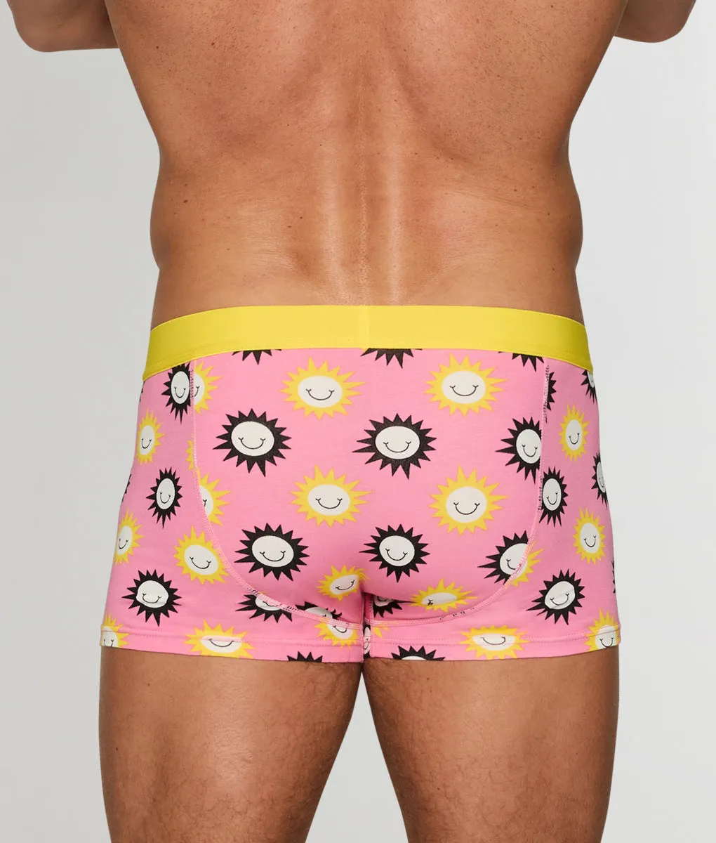 Happy Socks Sunny Smile Trunk Pink Sunny Smile sold by Underwear Expert product image thumbnail 2