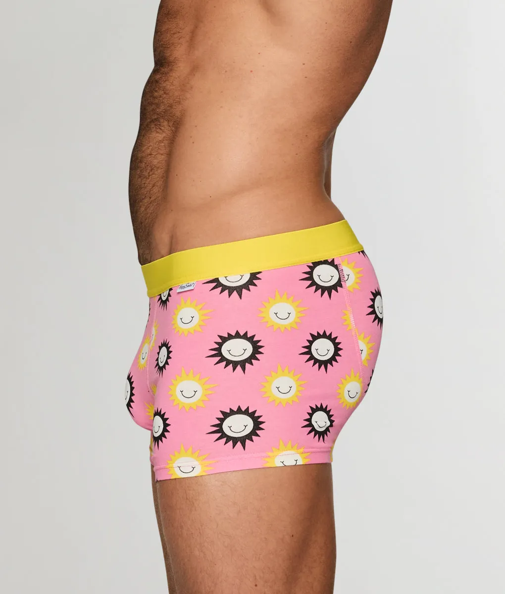 Happy Socks Sunny Smile Trunk Pink Sunny Smile sold by Underwear Expert product image thumbnail 3