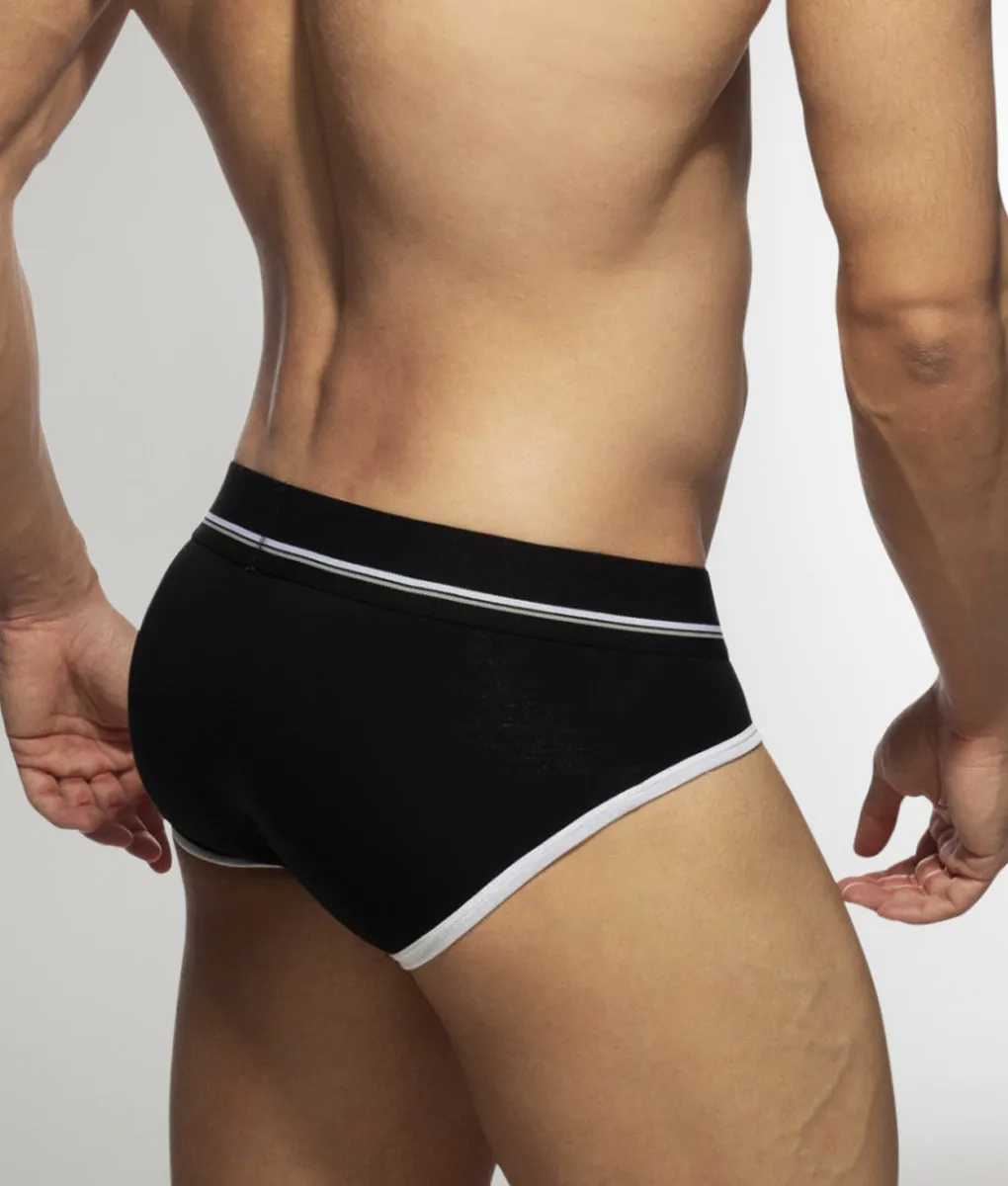 Addicted Black Cotton Brief sold by Underwear Expert product image thumbnail 2