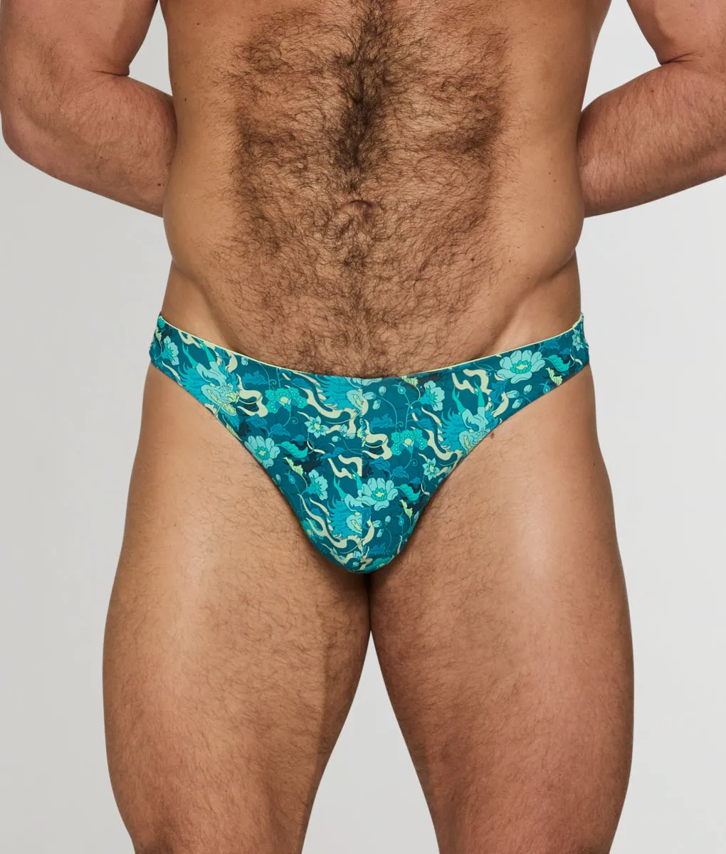 Hunk Dragon Reversible Thong sold by Underwear Expert