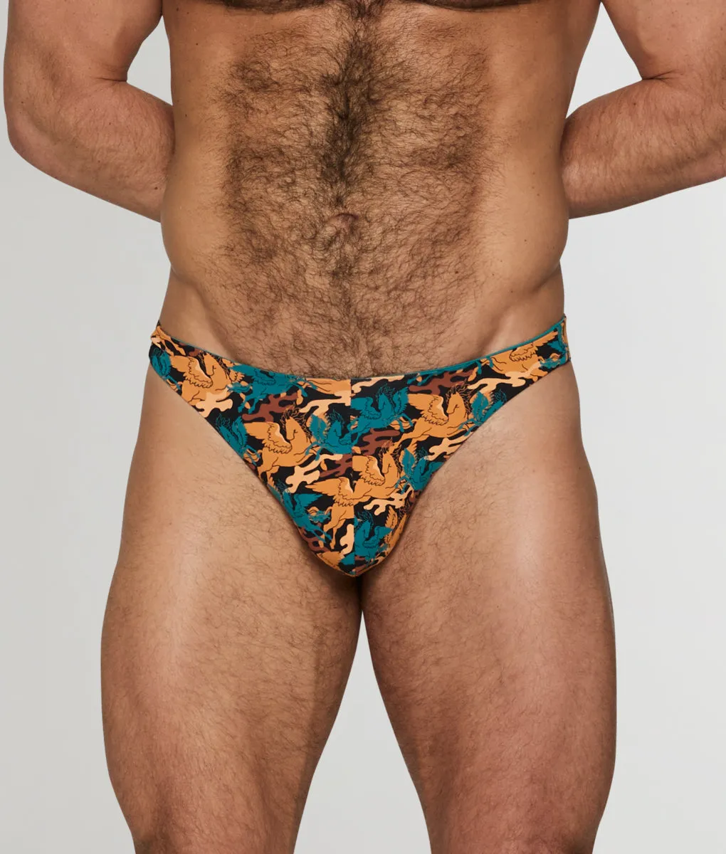 Hunk Pegasus Reversible Thong sold by Underwear Expert