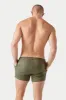 Awry Varsity Shorts - Army Green sold by Underwear Expert