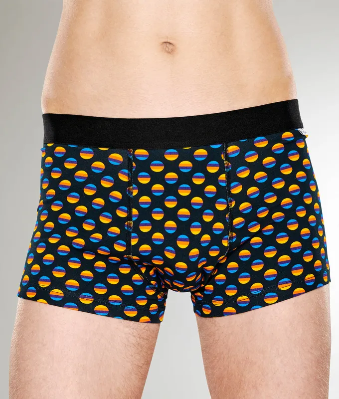 Happy Socks Sunrise Dot Trunk sold by Underwear Expert