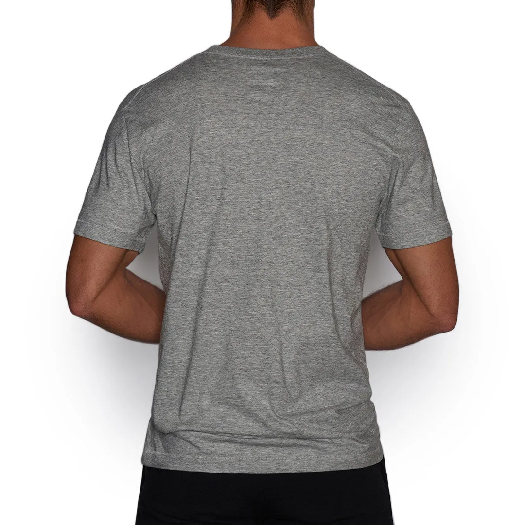 C-IN2 Layers Slim Crew Neck T-Shirt Grey Heather sold by Underwear Expert product image thumbnail 3