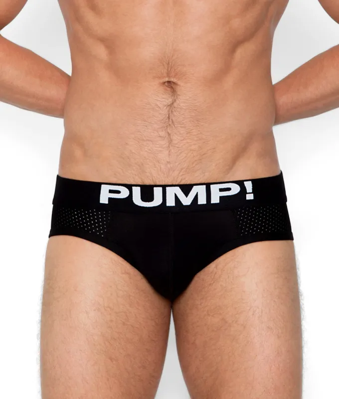 PUMP! Classic Black Brief sold by Underwear Expert