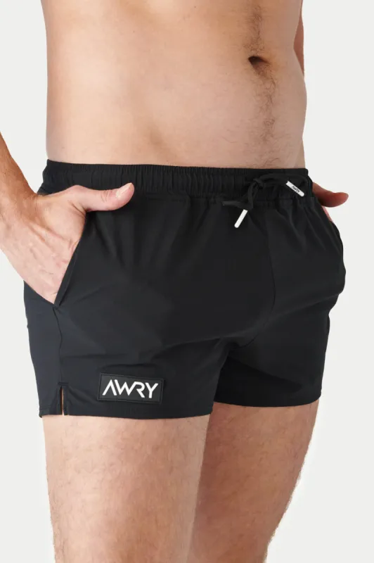 Awry Splash Swim Shorts Black sold by Underwear Expert
