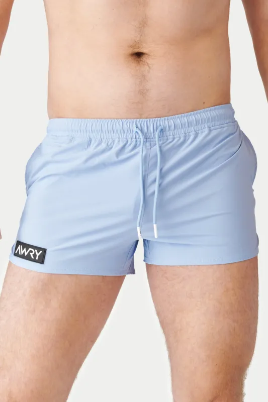 Awry Splash Swim Shorts Arctic Blue sold by Underwear Expert
