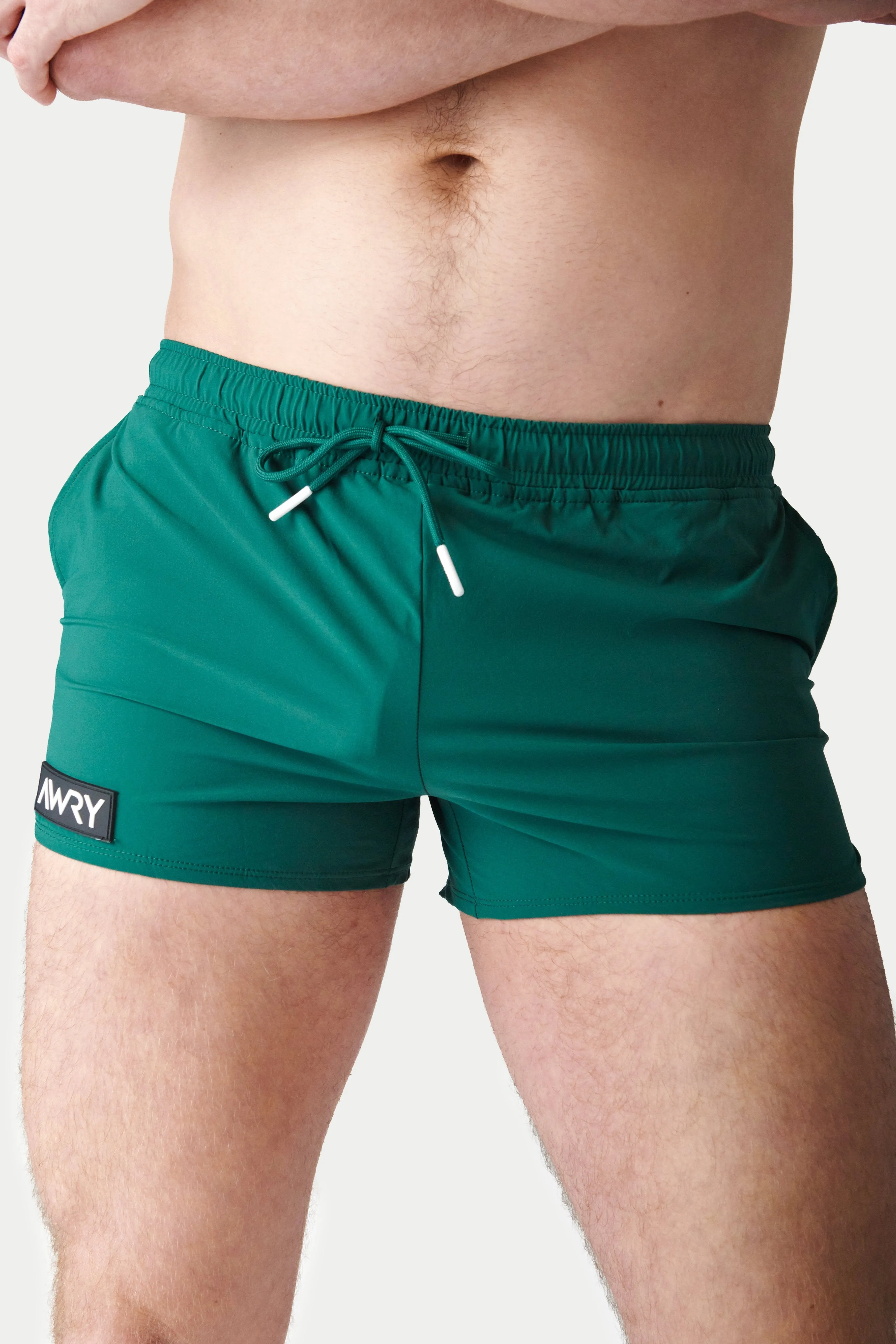 Awry Splash Swim Shorts Pine Green sold by Underwear Expert