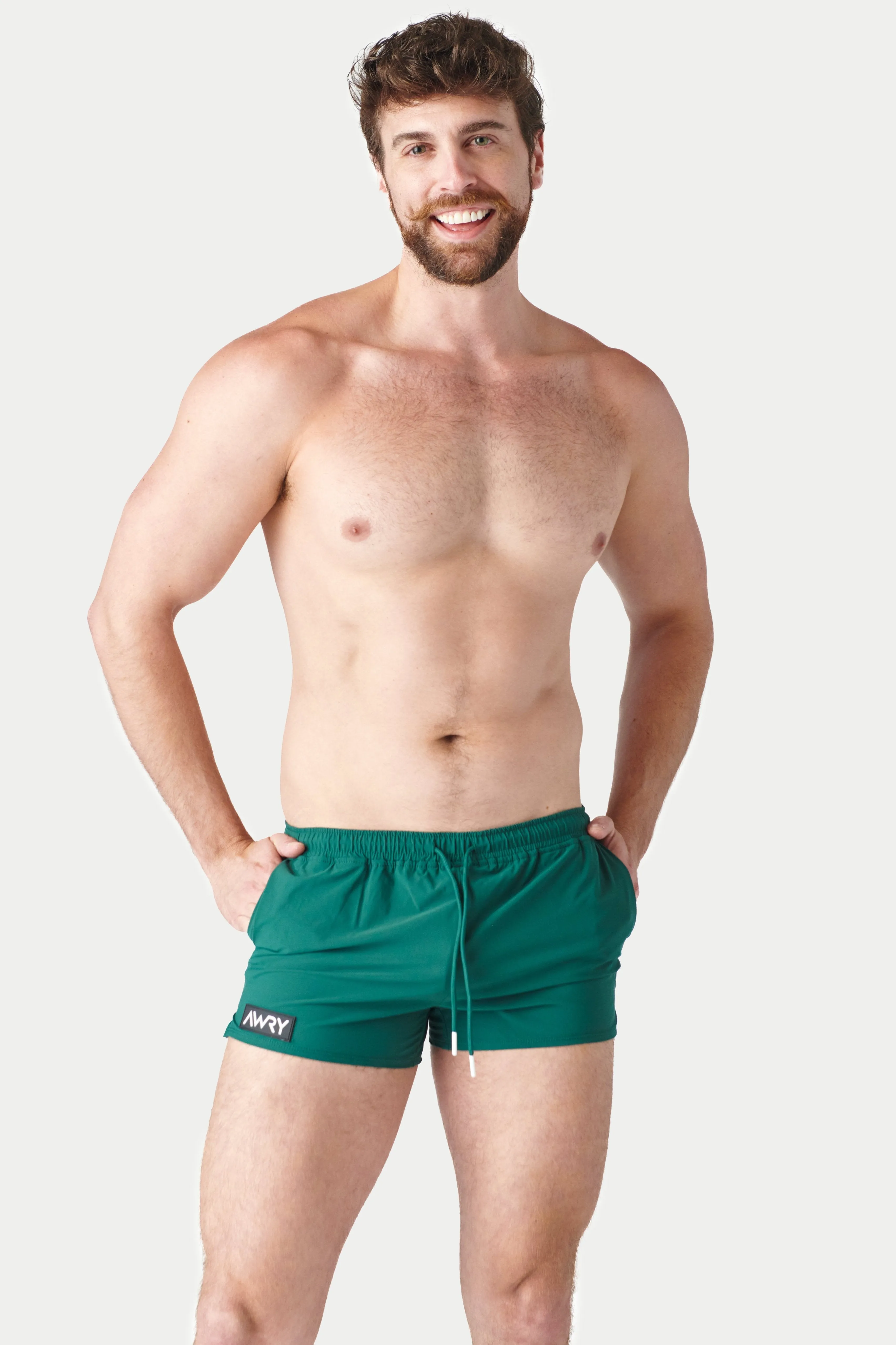 Awry Splash Swim Shorts Pine Green sold by Underwear Expert product image thumbnail 3