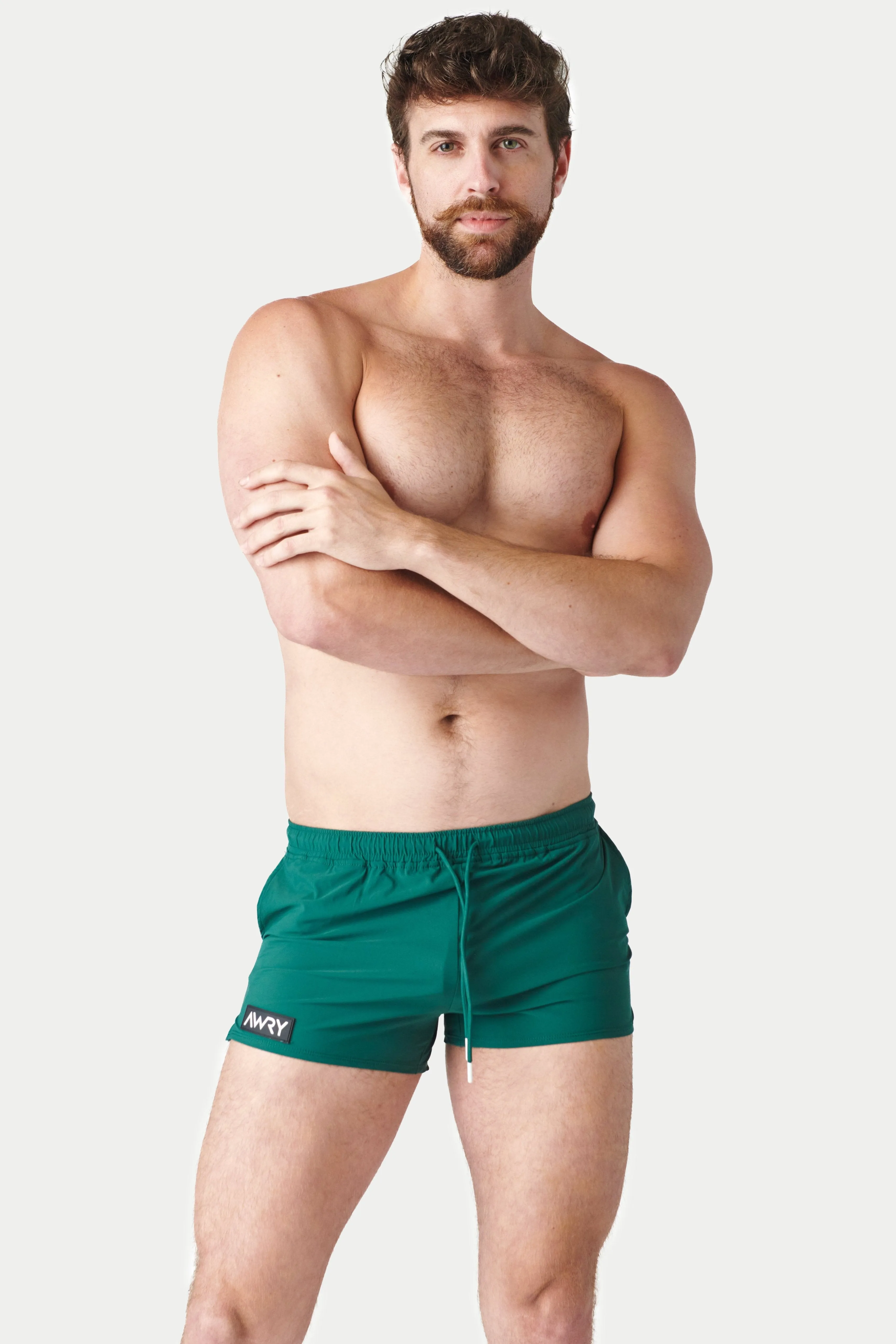 Awry Splash Swim Shorts Pine Green sold by Underwear Expert product image thumbnail 4