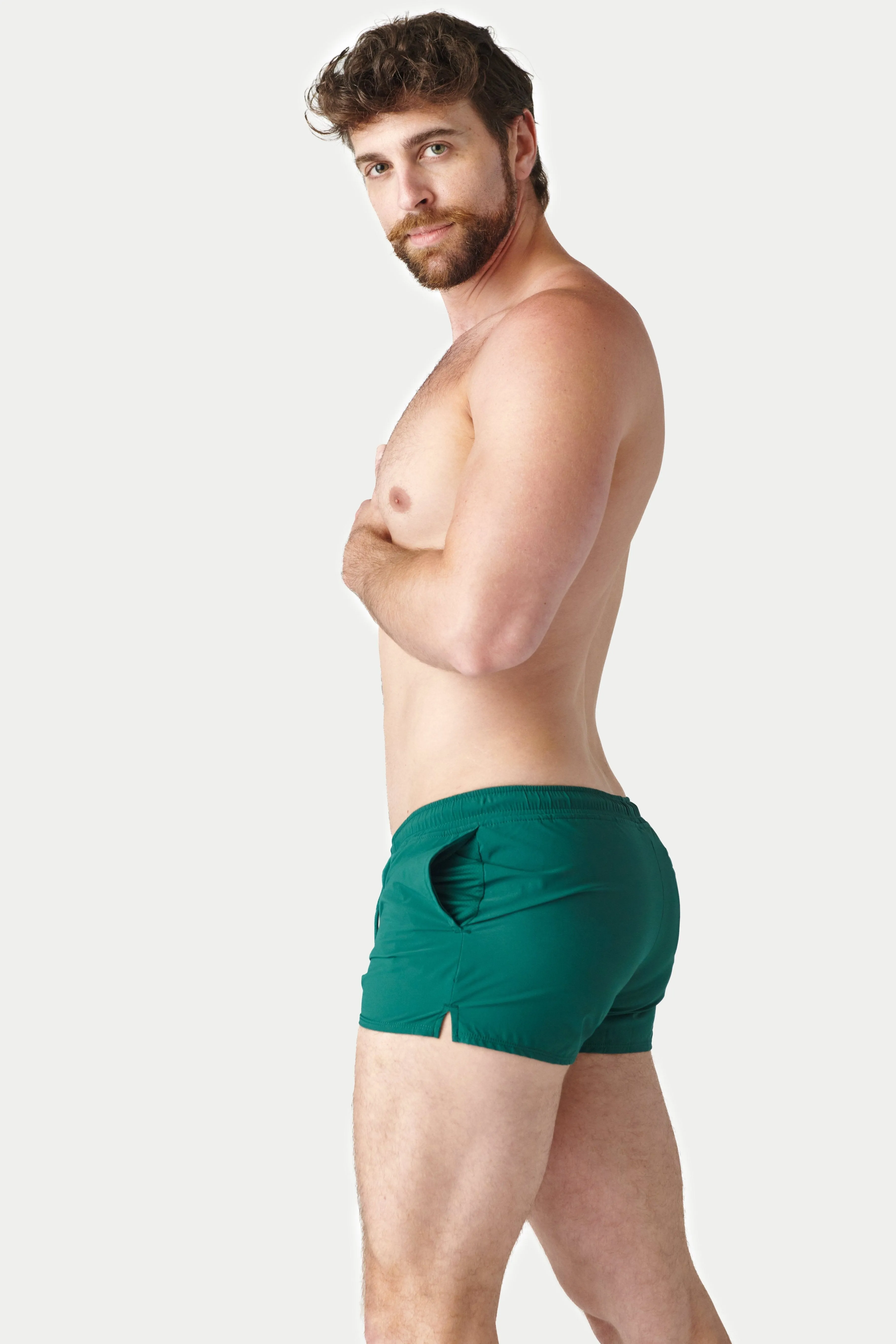 Awry Splash Swim Shorts Pine Green sold by Underwear Expert product image thumbnail 5