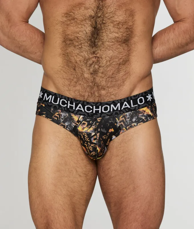 Muchachomalo Fire Elements Brief Fire Elements Pattern A sold by Underwear Expert