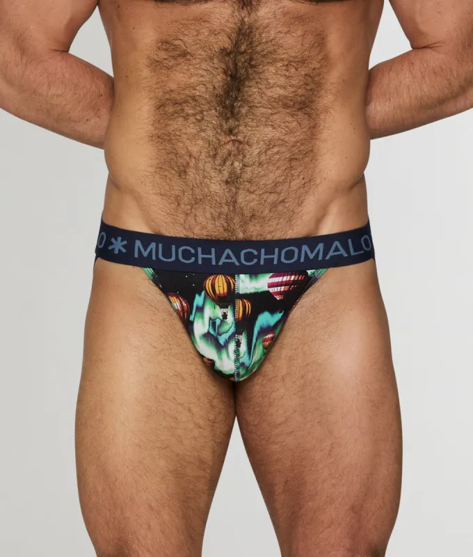 Muchachomalo Air Elements Thong Air Elements Pattern B sold by Underwear Expert