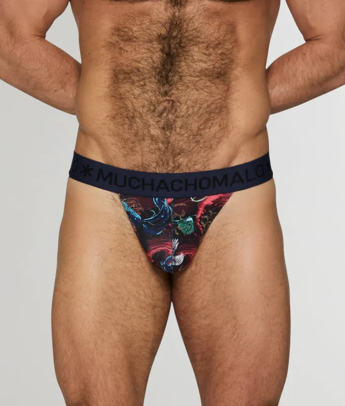 Muchachomalo Air Elements Thong Air Elements Pattern A sold by Underwear Expert