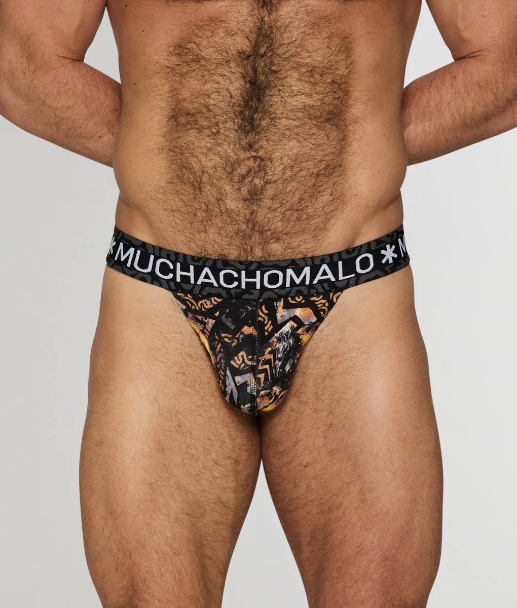 Muchachomalo Fire Elements Jockstrap Fire Elements Pattern A sold by Underwear Expert