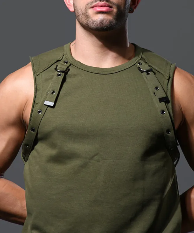 Andrew Christian Glampground Capsule Strap Sleeveless sold by Underwear Expert