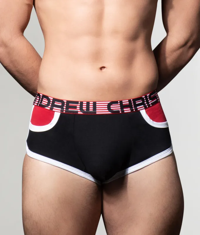 Andrew Christian Almost Naked Retro Pocket Trunk sold by Underwear Expert