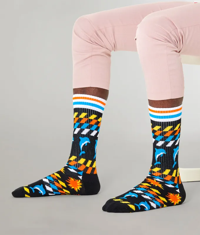 Happy Socks Speed Thin Crew Sock sold by Underwear Expert